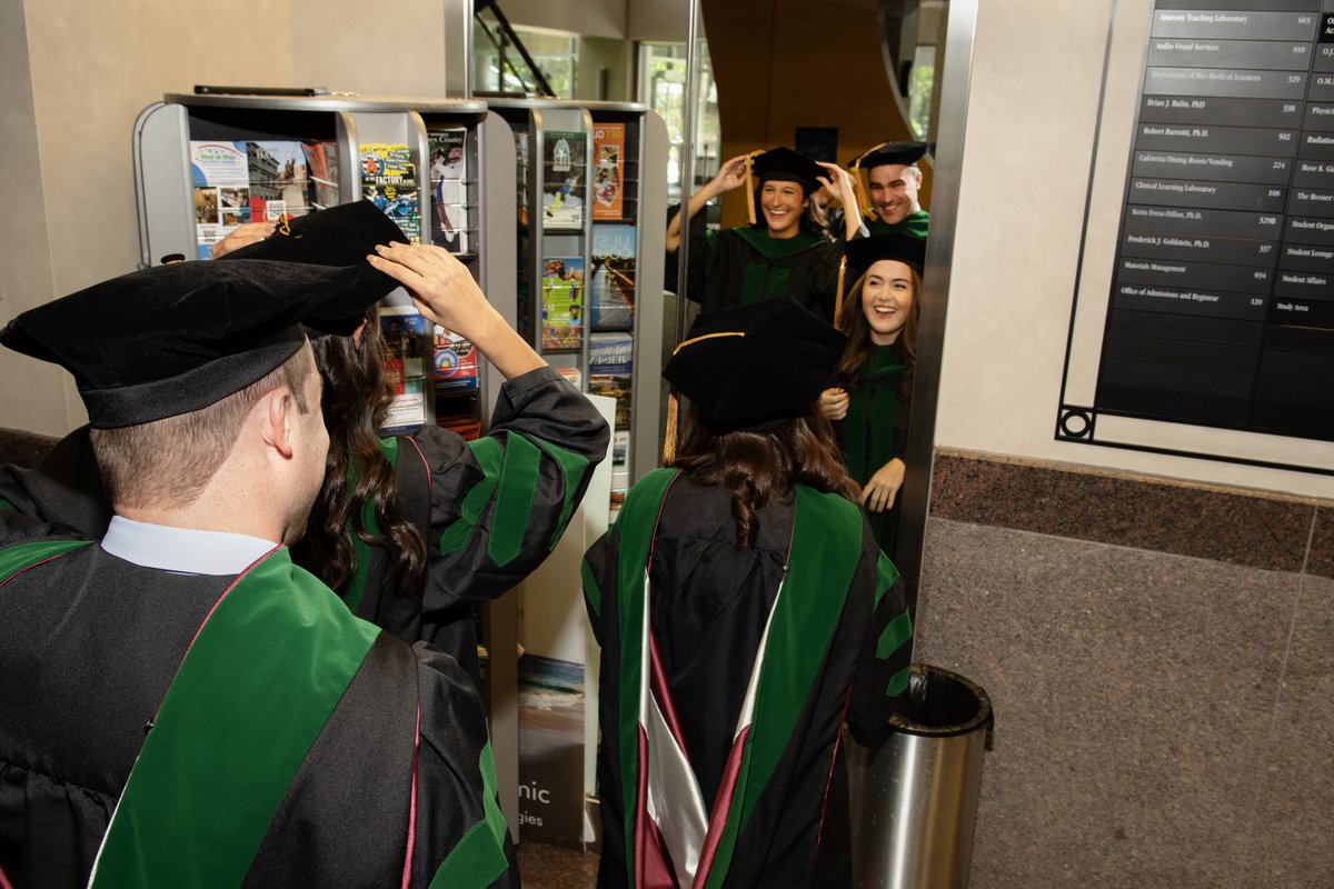 PCOMeducation's tweet photo. One last fit check before the big day! 🎓✔️ We can't wait to celebrate! 🎉

Don't forget to tag us in your #PCOMGrad photos so we can share all the celebratory moments with you and your peers! https://t.co/huhXRKVV9j