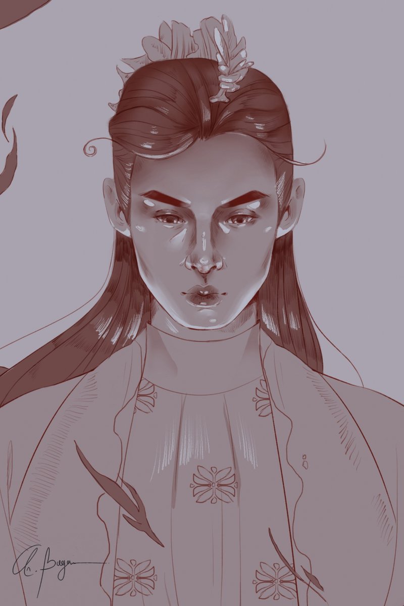 annbugarin_'s tweet photo. Love Between Fairy and Evil - Sketch - WIP 🖊️❤️

#DylanWang #dongfangqingcang #canglanjue #王鹤棣 #东方青苍 https://t.co/5SEjTuzYhF