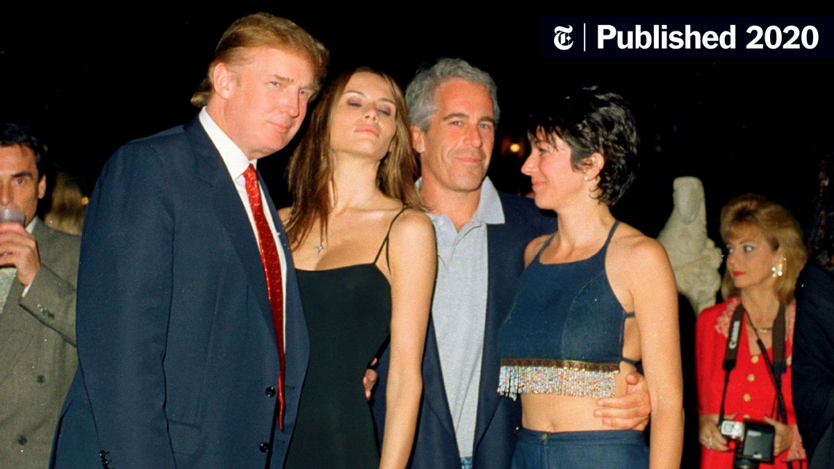 @alexbruesewitz Why does Trump have so many Epstein connections?
