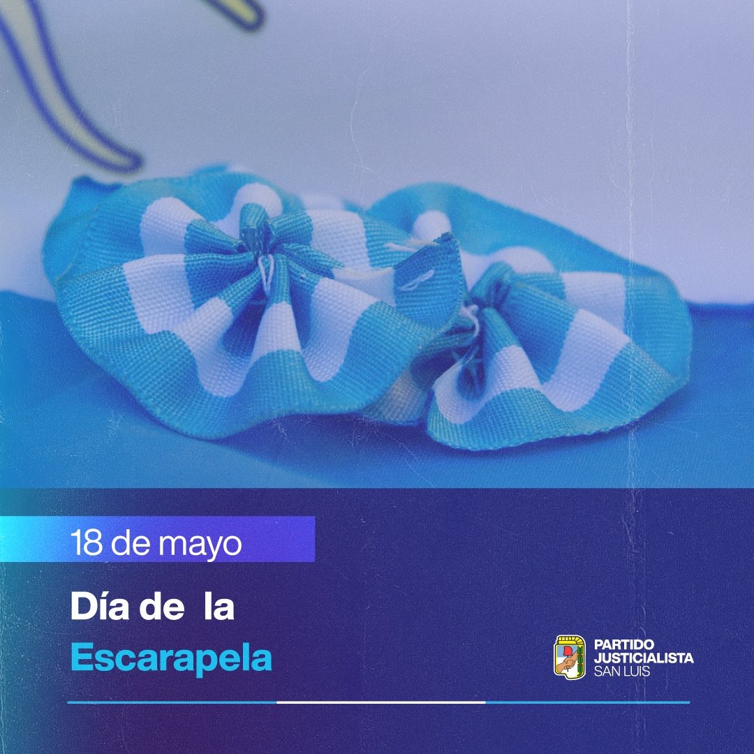 ¡Hoy celebramos el Día de la Escarapela Nacional!                                                                                                              Un símbolo de nuestra identidad que nos recuerda nuestras raíces, cultura e historia común.