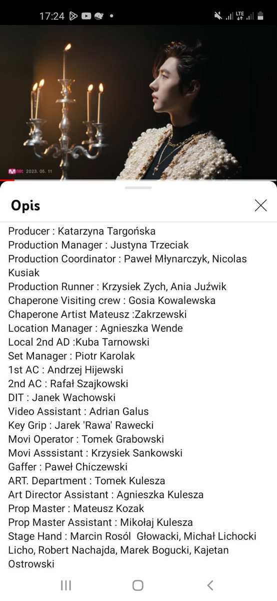 GfcKookie2's tweet photo. Aż tylu polskich nazwisk i imion  nigdy nie widziałam w jakim kpopowy mv https://t.co/bsoKJdKTzD