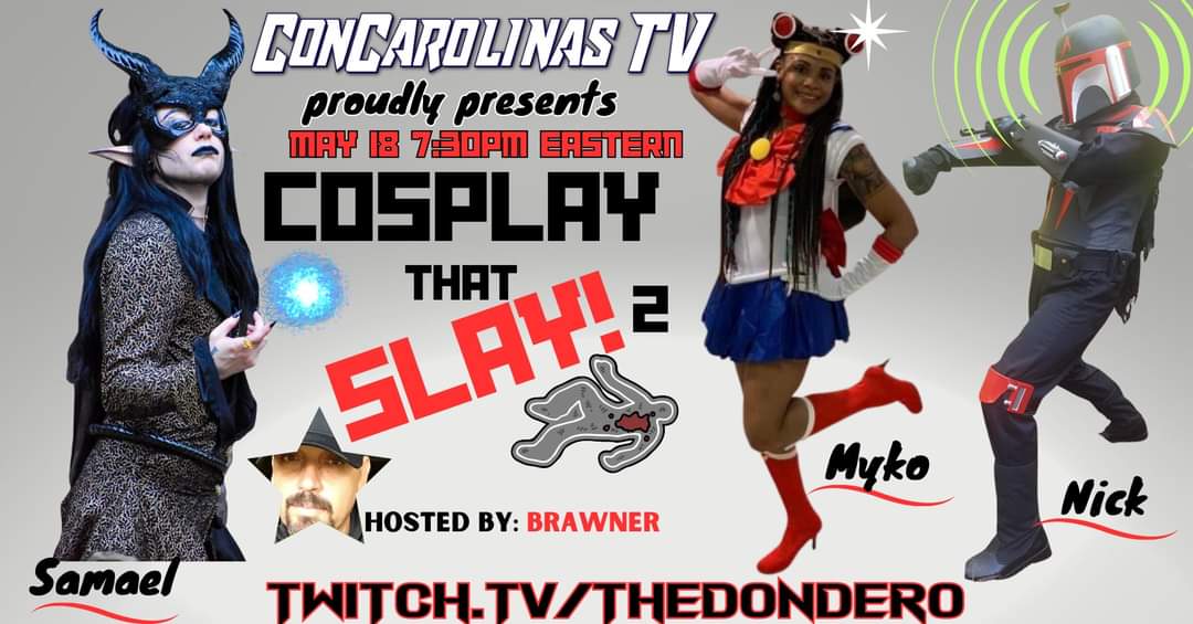 concarolinas's tweet photo. Tonight in #CCTV we talk #cosplay https://t.co/MjTKUYTXS0