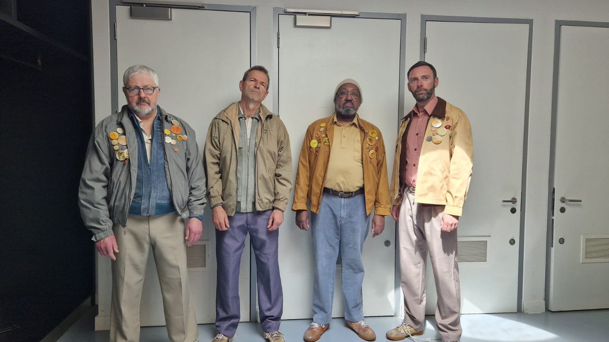 We can’t wait to show off our new #pitmen in tonight’s show <a href="/BirminghamRep/">The Rep</a> in the final two shows of <a href="/GaryClarkeCo/">Gary Clarke Company</a> #WASTELANDTour and with our friends from <a href="/CMFCB/">Carlton Main Frickley Colliery Band</a>