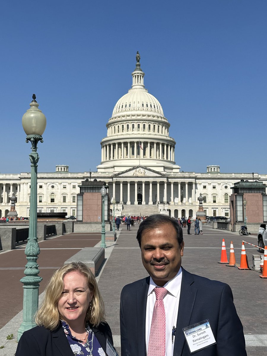 Suresh S. Ramalingam, MD, FASCO (@ramalingammd) on Twitter photo Great to be at the Capitol Hill with <a href="/KFKerstannPhD/">Kimberly F Kerstann</a> to advocate for cancer research funding. #AACIOnTheHill #AACROnTheHill #FundNIH #FundNCI <a href="/WinshipAtEmory/">Winship Cancer Institute of Emory University</a> Great to be at the Capitol Hill with <a href="/KFKerstannPhD/">Kimberly F Kerstann</a> to advocate for cancer research funding. #AACIOnTheHill #AACROnTheHill #FundNIH #FundNCI <a href="/WinshipAtEmory/">Winship Cancer Institute of Emory University</a>