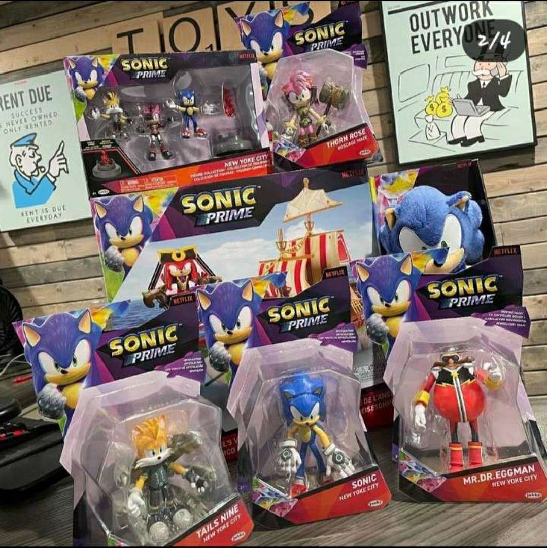 NEW SONIC PRIME FIGURES COMING THIS SUMMER 2023! 