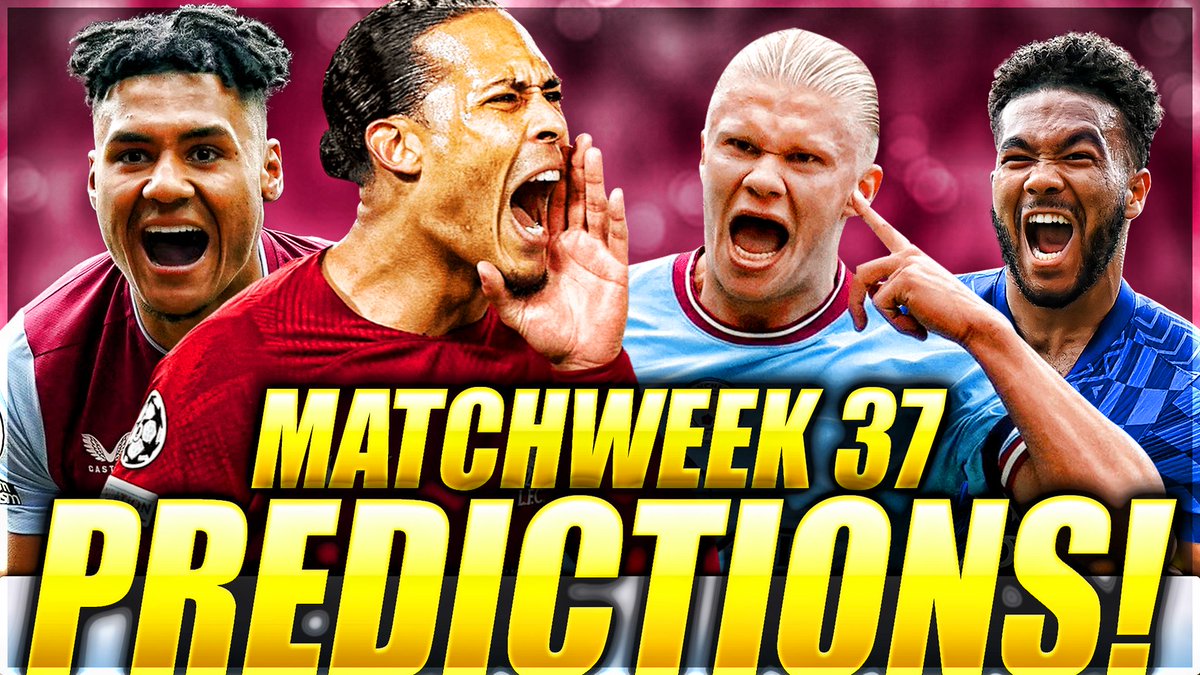 In just an hour I will be live with @talks_michael for Week 37 of the Premier League (brought forward from 7pm)

Join us at 5:45pm! Loads to discuss! Klopp Banned Toney Banned!! Plus 12 games to predict! 

youtube.com/live/sKMBI7C5Q…

#livavl #mciche #prempredictionsshow #PL