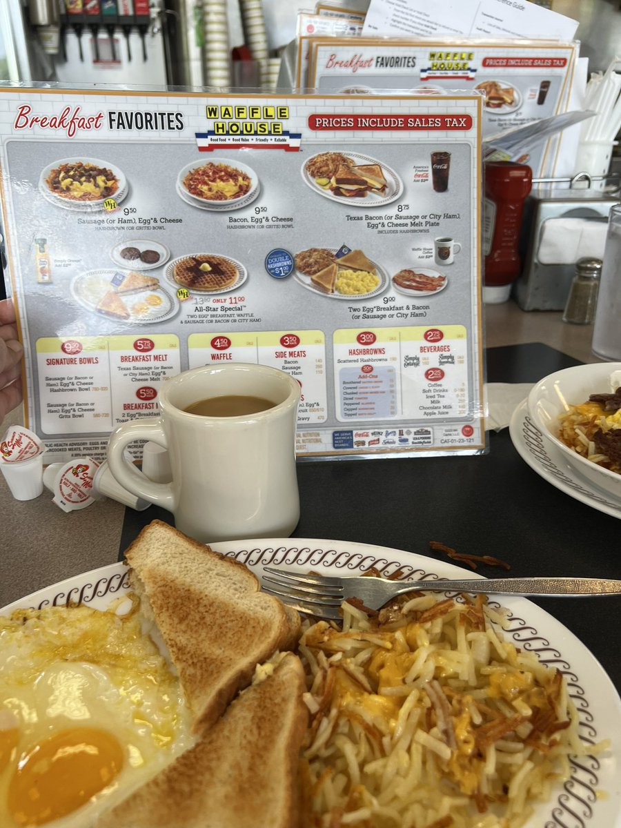 SomethingElse9's tweet image. Solo Joe presale day must be properly celebrated with a @WaffleHouse  breakfast! @joeymcintyre  hope your ticket sales are plentiful! 🙏🏼🙏🏼🙏🏼🙏🏼