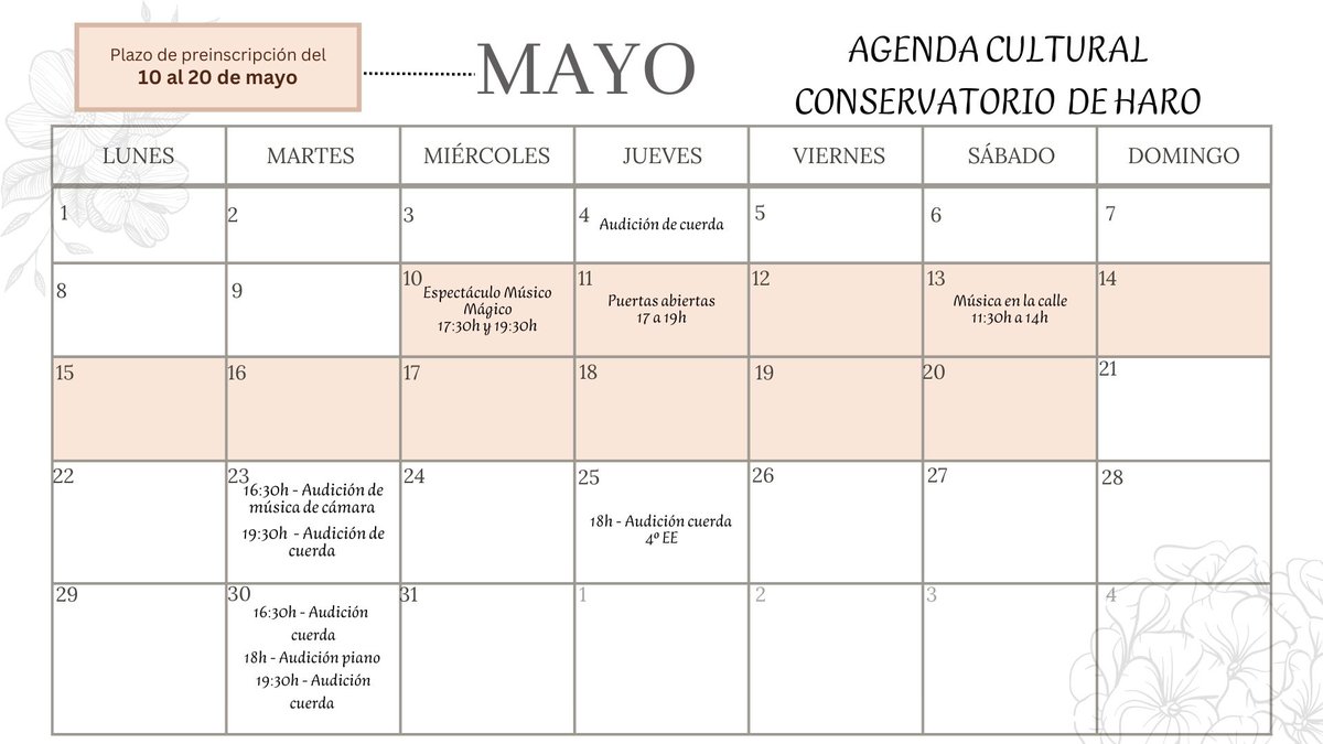 Conservatorio de Haro tweet media