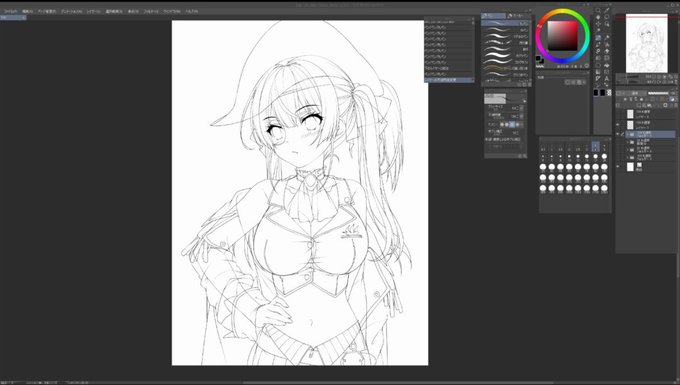 ライブでここまで進みました #今日のライブ進捗 #リドローOK https://t.co/dIOEz1YXXT 