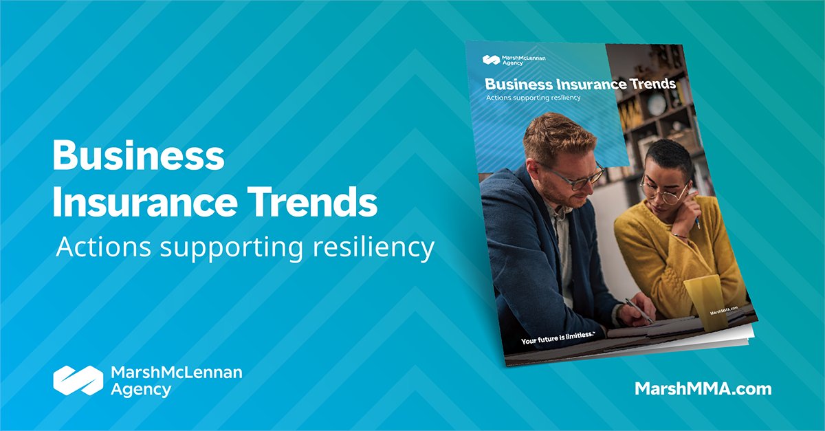 The Business Insurance Trends Report was created to share ways to mitigate risks, including such topics as #inflation, catastrophic loss, corporate governance, litigation, and cyber crime.. Download @Marsh_MMA's report today to learn more. #insurancetrends sprou.tt/1te83CeCrPj