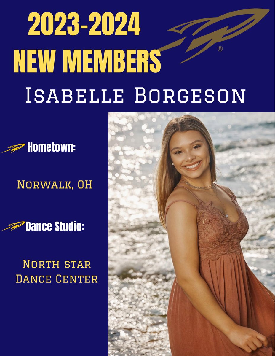 Introducing our new members for the 2023-2024 season! We are so happy to have these ladies joining our team. SO excited for what’s to come🤍

#gorockets