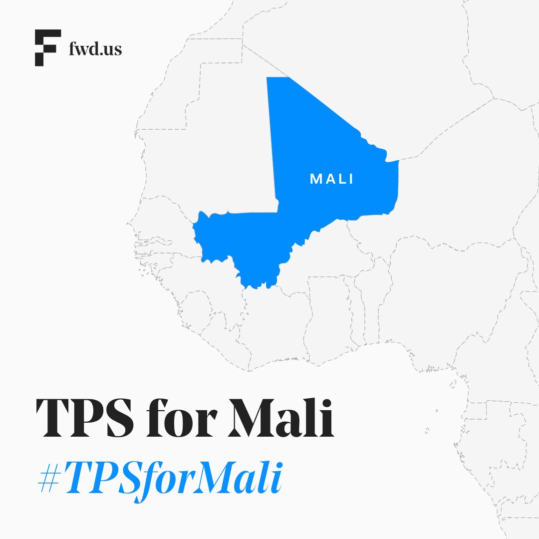 FWDus's tweet photo. Armed conflict, political instability, and a deteriorating humanitarian crisis make it impossible for Malian nationals to return to their home country safely. The Biden Admin must designate #TPSforMali to save lives &amp; keep families &amp; communities together. https://t.co/pJ2plUCHs7 https://t.co/NvJvKLiIiR
