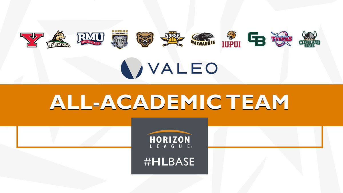 Horizon League (@horizonleague) on Twitter photo Congratulations to the 2023 <a href="/ValeoFinancial/">VALEO</a> #HLBASE All-Academic Team! 
Check out the full list of honorees โฌ๏ธ
โพ: bit.ly/3BDTrvq Congratulations to the 2023 <a href="/ValeoFinancial/">VALEO</a> #HLBASE All-Academic Team! 
Check out the full list of honorees โฌ๏ธ
โพ: bit.ly/3BDTrvq