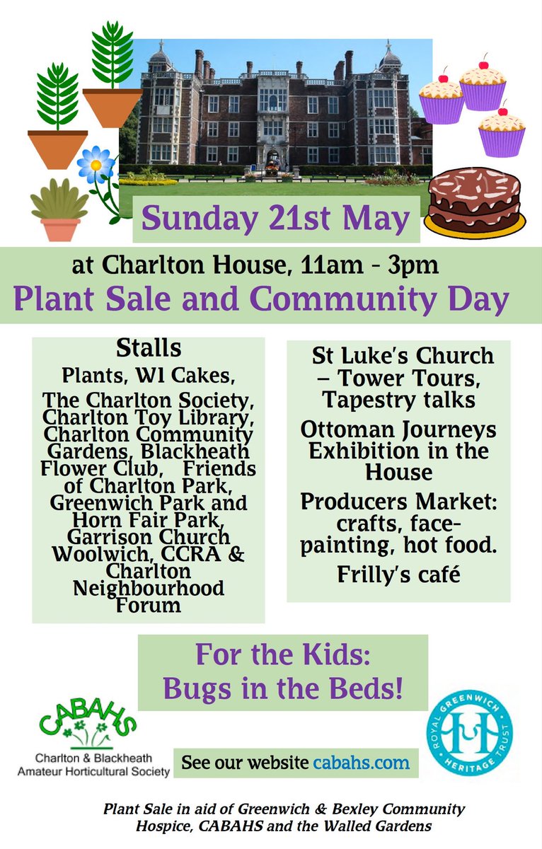 We will have a stall on Sunday 11-3pm, come and pick up a poster and flyers to share with neighbours.