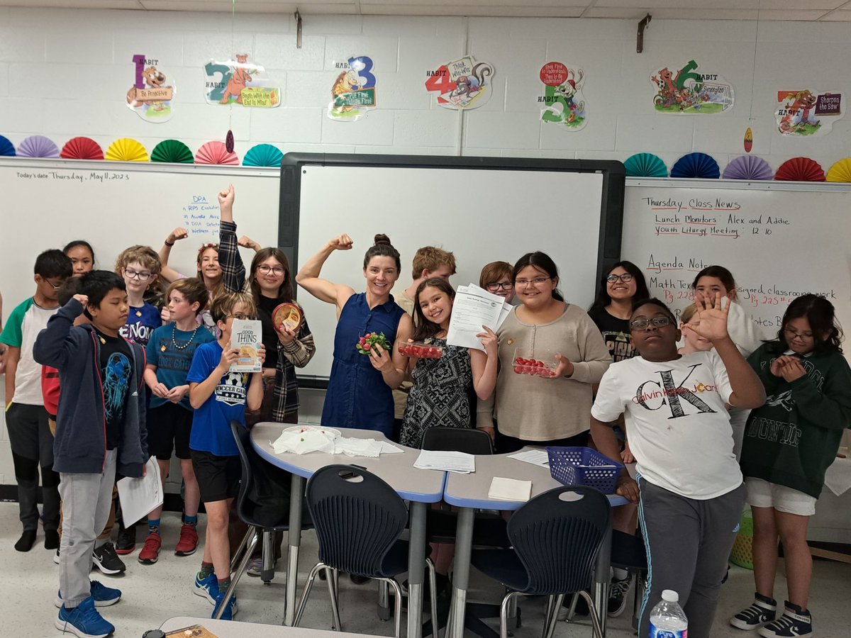 3 taste tests and 7 DPA’s in 30 minutes = happy students! Supporting new @FMCSD teachers with energizers and wellness resources is what @APPLESchools does best! #WeAreFMCSD