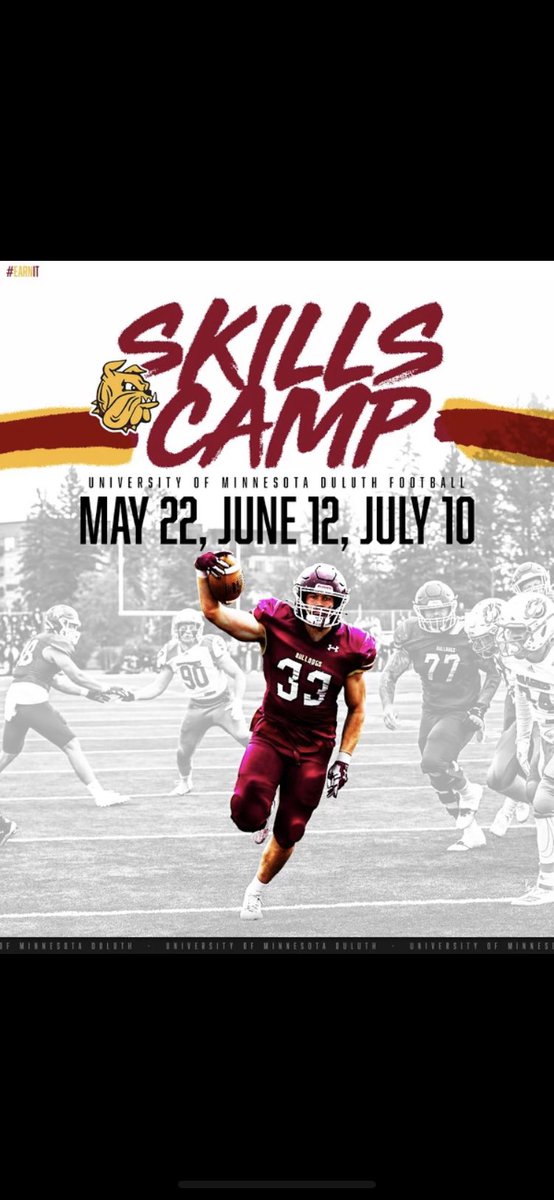 Thanks for the camp invite Coach Olson!! 🐶🐶