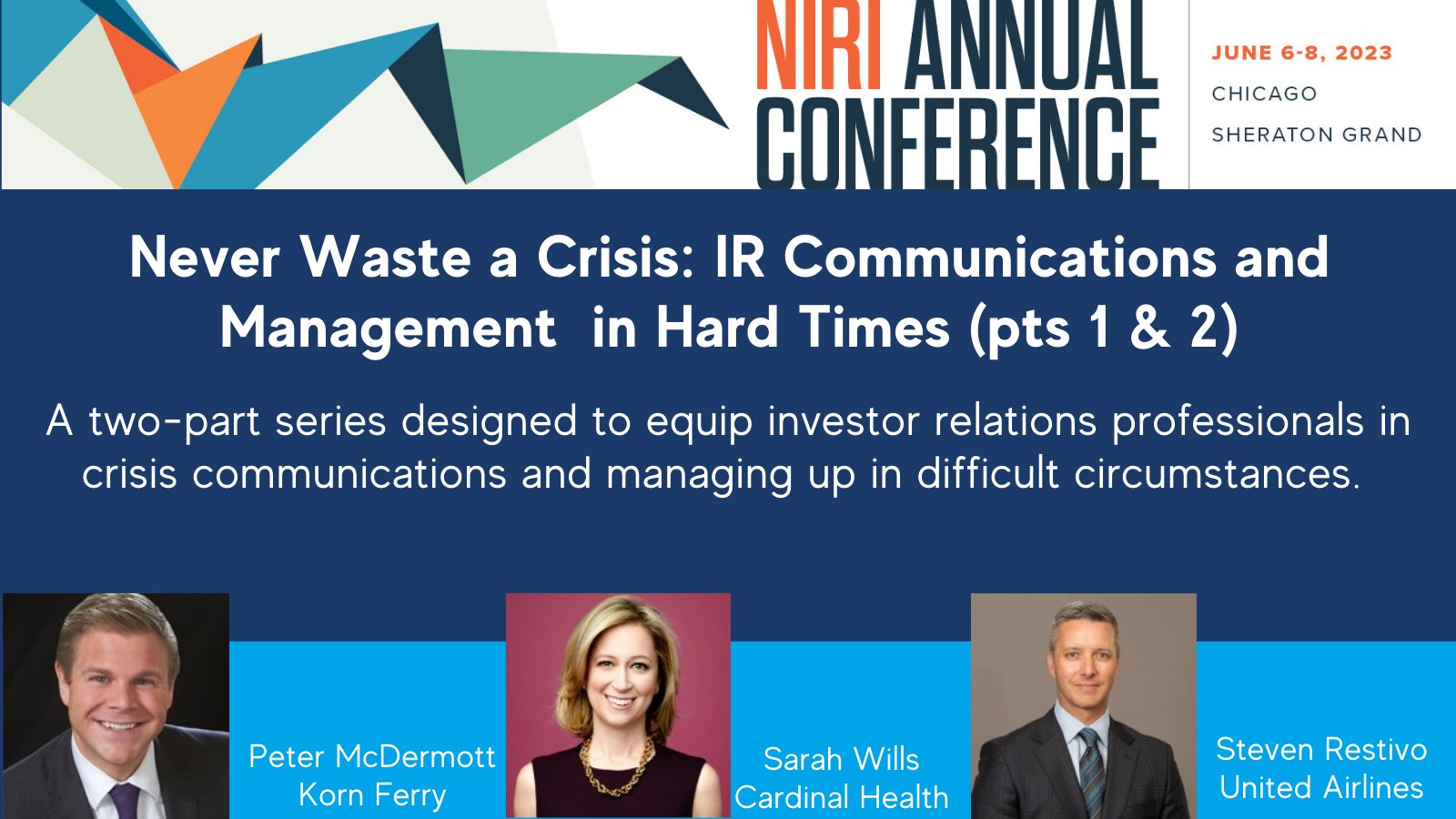 NIRI The Association for Investor Relations (NIRI_National) / Twitter