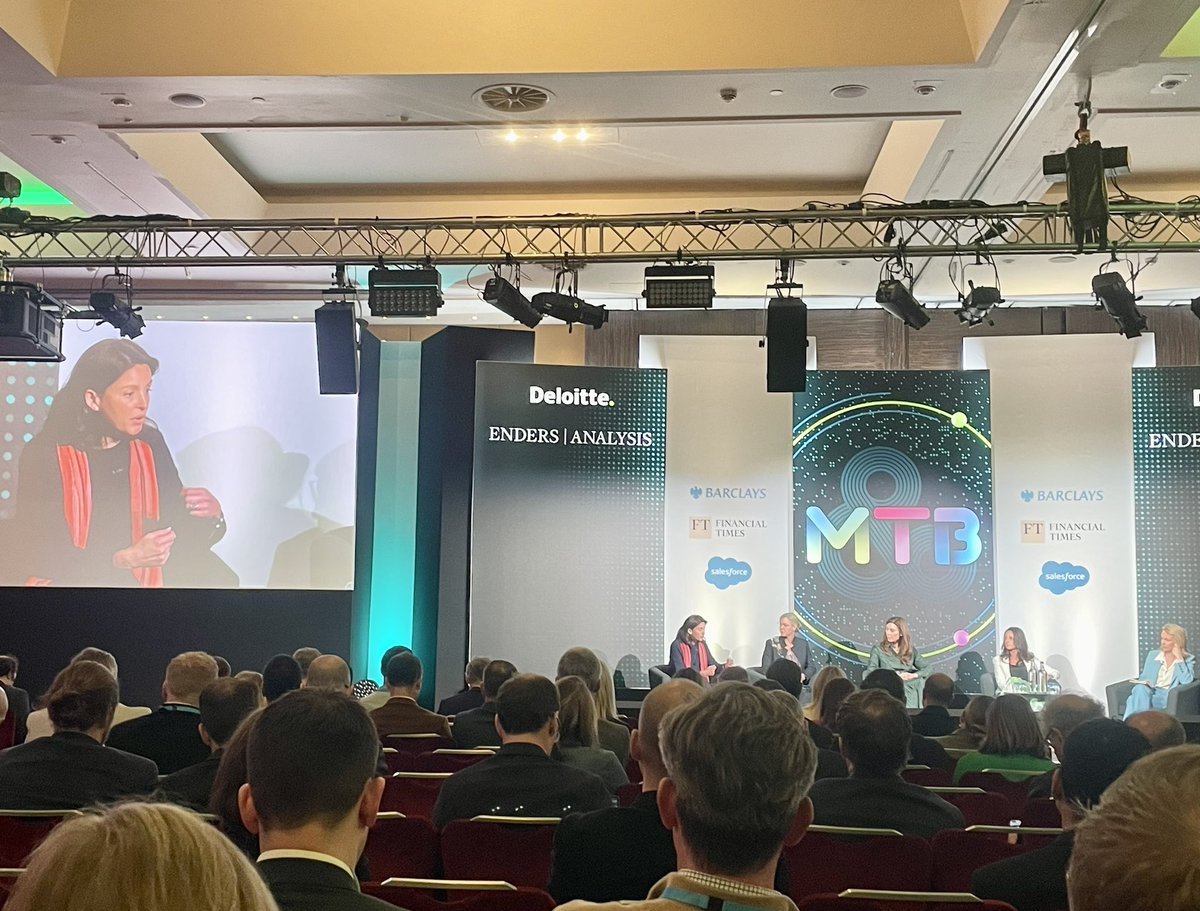 Karen Egan (@kareneganlondon) on Twitter photo Great to hear from <a href="/patriciacobian/">Patricia Cobian</a> how engrained #netzero is in everything that <a href="/VMO2News/">Virgin Media O2 News</a> does, from financing to strategy
<a href="/EndersAnalysis/">Enders Analysis</a>
#MediaTelco2023 Great to hear from <a href="/patriciacobian/">Patricia Cobian</a> how engrained #netzero is in everything that <a href="/VMO2News/">Virgin Media O2 News</a> does, from financing to strategy
<a href="/EndersAnalysis/">Enders Analysis</a>
#MediaTelco2023