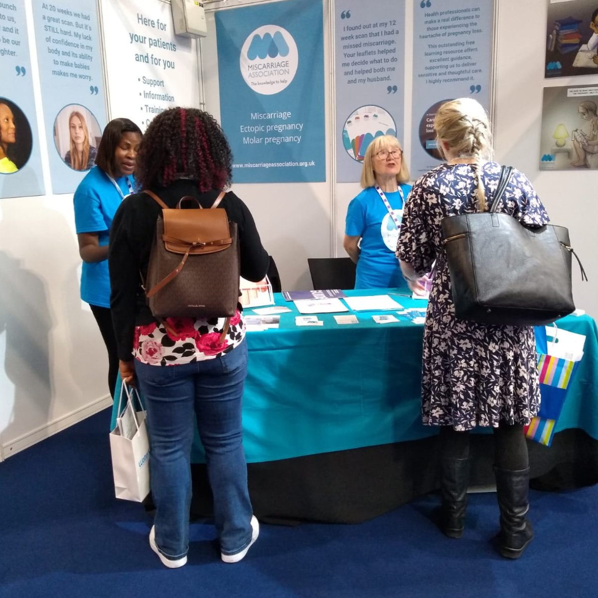 MiscarriageA's tweet image. We’re at @PrimaryCareShow! It’s great to have the opportunity to speak to GPs and healthcare professionals about the work we do and how they can further support those affected by pregnancy loss. 

If you’re at the conference, come and see us stand 106.

#PrimaryCareShow #PCPH2023