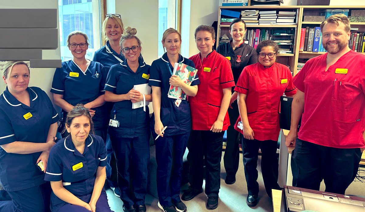 A massive thank you to the wonderful @awesomeascr @KellyDepDDON @siny_thankachan @ICUNurses_NBT @shelley89891983 for welcoming me to their ASCR huddle to talk all things students nurses #onenbt #studentnursing #nurses #nbtproud #clinicalplacements