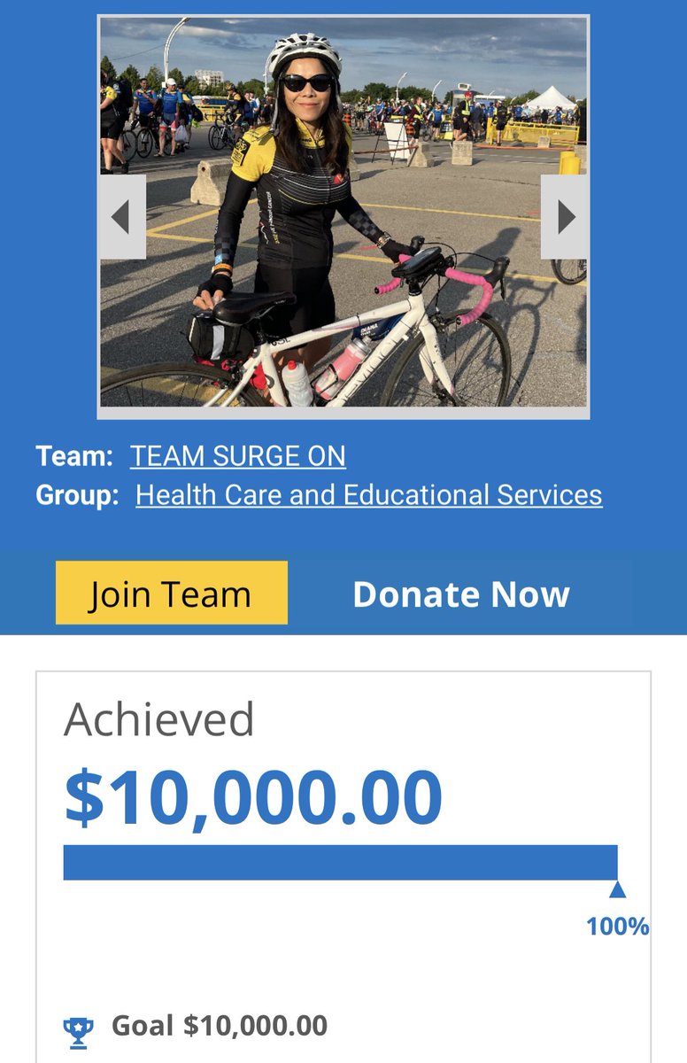 BridgeGap1's tweet image. Thanks to everyone I did it! Raised $10,000 for the @theride2conquer! Now back to 🚴‍♀️🚴‍♀️🚴‍♀️ before the big weekend! #Ride2Conquer