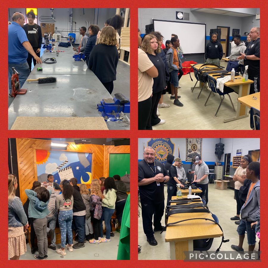 State Street Elementary’s 5th grade students toured the West Side Career and Technical Center today as part of Career and Future Readiness. A fantastic morning! Thank you WSCTC!!!!