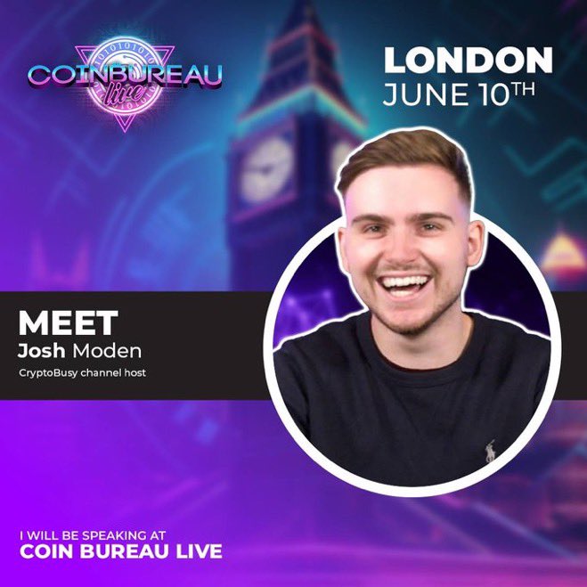 CryptoBusay's tweet image. Come and join us for the ultimate #Crypto conference at Coin Bureau Live on June 10th in London!

Let's talk about all things Crypto and Web3 and enjoy exclusive giveaways, expert panel talks, and shows that will blow your mind!

Get your tickets here👇

live.coinbureau.com