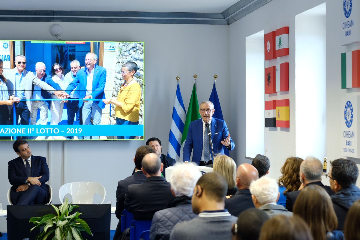 Interreg Greece Italy (@interreggr_it) on Twitter photo 📣Grand opening in Tricase of the INNOVATIVE SCIENTIFIC CENTER of <a href="/CIHEAMBari/">CIHEAM Bari</a> for #scientific cooperation, preservation of #biodiversity, marine and coastal habitats🌊🌊 🐟 thanks to Interreg MUSE.
🇪🇺 <a href="/EUinmyRegion/">EUinmyRegion🇪🇺</a> 📣Grand opening in Tricase of the INNOVATIVE SCIENTIFIC CENTER of <a href="/CIHEAMBari/">CIHEAM Bari</a> for #scientific cooperation, preservation of #biodiversity, marine and coastal habitats🌊🌊 🐟 thanks to Interreg MUSE.
🇪🇺 <a href="/EUinmyRegion/">EUinmyRegion🇪🇺</a>