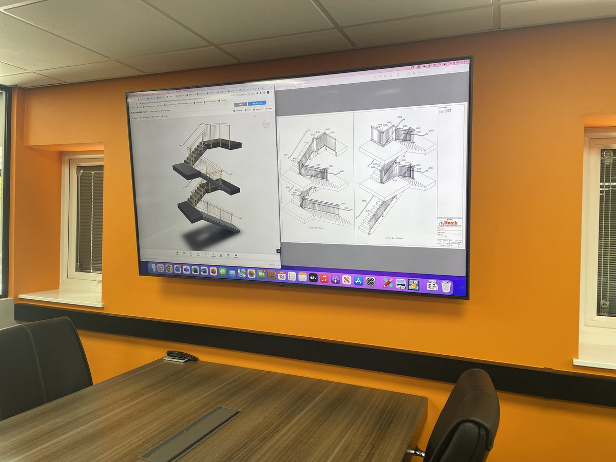 Our fantastic new boardroom gives us the space and facilities to talk through our current projects with the team and our customers. 

If you can draw it we can make it - bring in your sketch to us and we can bring your metalwork requirements to life!