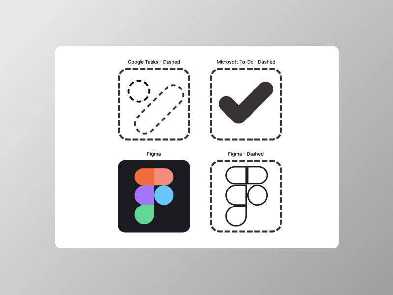 #dailyui Challenge - 005: App Icon. 

Since I don’t have any background with logo/icon design, nor a design software other than Figma at the moment, I decided to replicate a couple easy icons inspired by the Nothing Icon Pack on #Android. 

#ux #uxdesign #UI