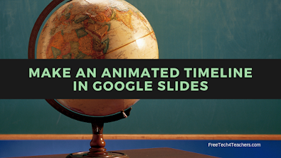 ericksonerik's tweet photo. Create Animated Timelines in Google Slides https://t.co/iPod0nIsw8 #education #tech #edtech https://t.co/9pySBkwPmv