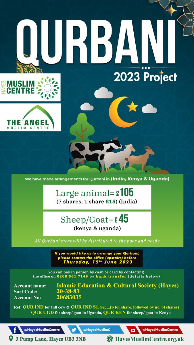 Hayes Muslim Centre tweet media