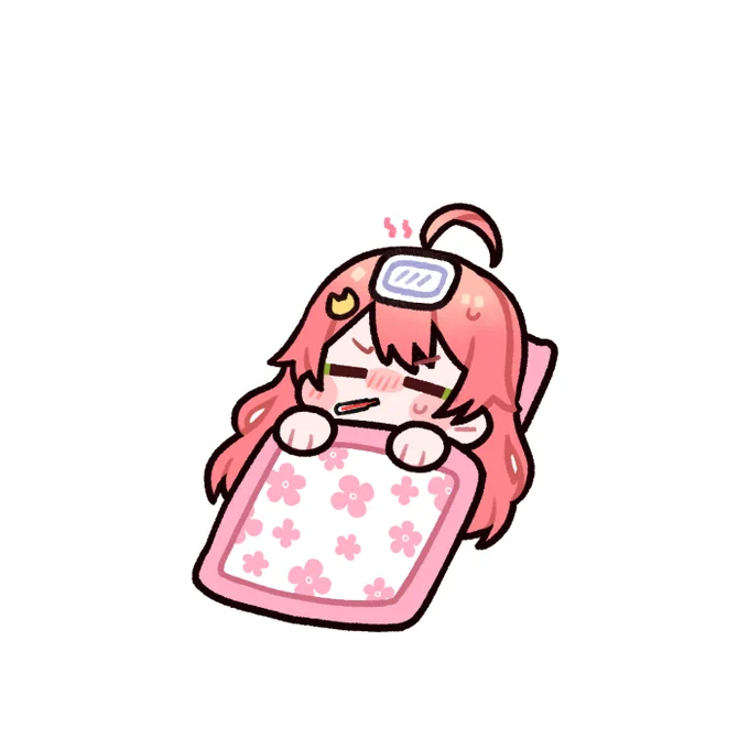 ゆっくり休んでね～ #laplus_artdesu #シオンの書物 #あくあーと #miko_Art