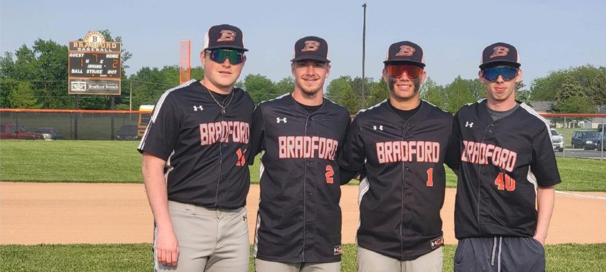 roader_baseball's tweet image. Railroaders 2
Covington 1

Senior Landon Monnin throws a gem in  these senior's final game at the Bradford Baseball Complex. 
7 innings, 8 Strikeouts, 2 Hits

Sophomore batterymate Owen Canan delivers the go-ahead hit in the bottom of the 7th inning to win in walk-off fashion!