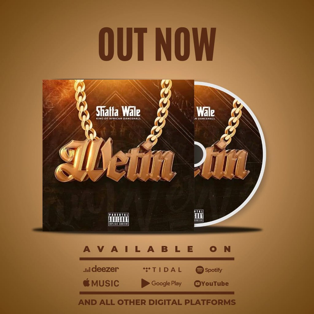 Out on all streaming platforms now !!
Shatta Wale - #Wetin 🔥🔥
Listen via Apple Music 
music.apple.com/gh/album/wetin…