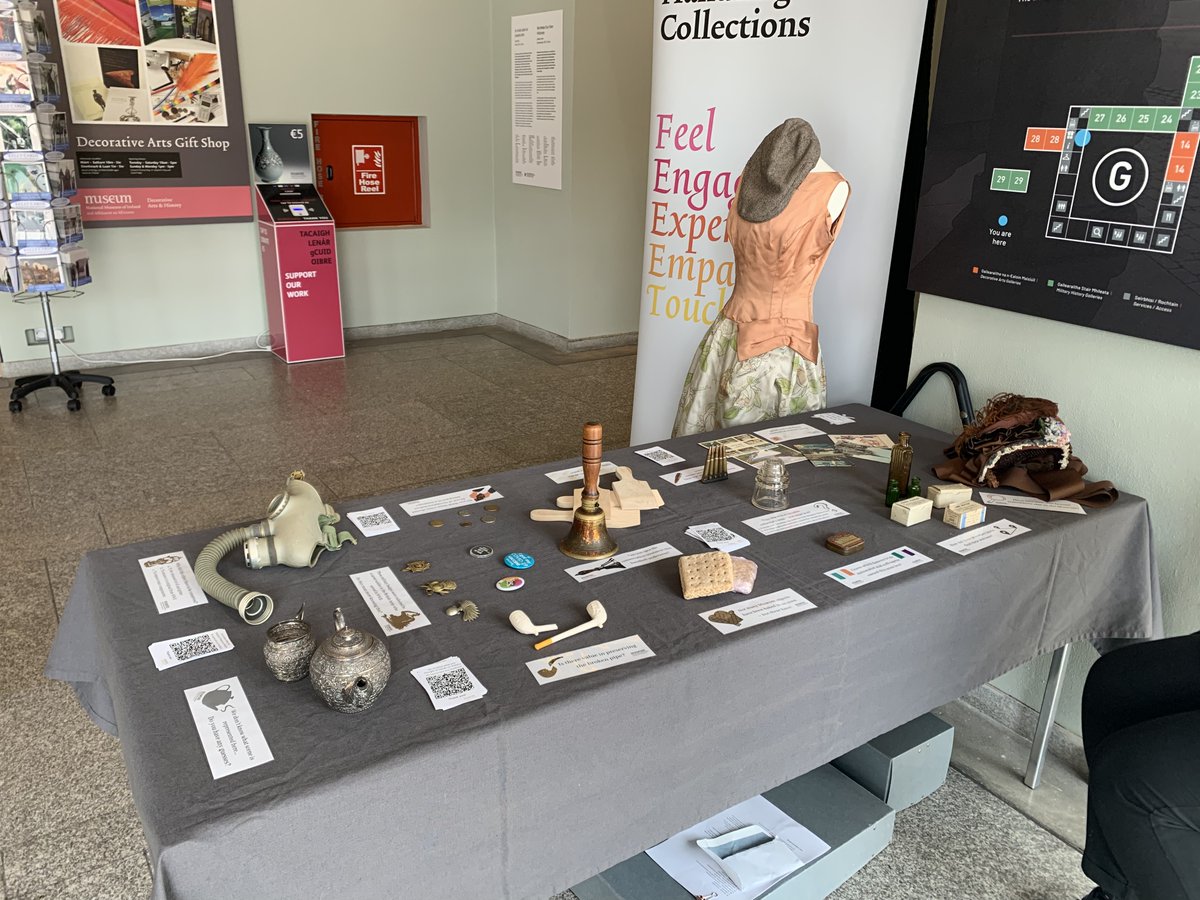 Join us today at NMI- Decorative Arts & History, Collins Barracks for tours & handling sessions to mark #InternationalMuseumsDay - explore the path artefacts take before they go on display at the Museum & take a tour to find out what makes a Museum tick  museum.ie/en-IE/Museums/…