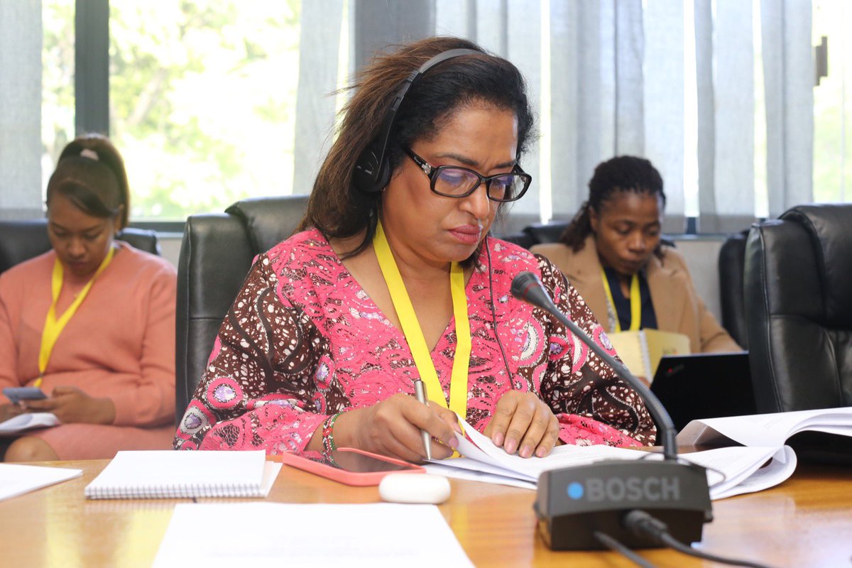 AfrikParliament's tweet image. The #PAP Committee on Rural Economy, Agriculture, Natural Resources &amp;amp; Environment agrees to adapt and internalise with their country experts on the Climate Change Model Law before it is presented to the plenary  #PAPClimateEquity
@_AfricanUnion @PACJA1