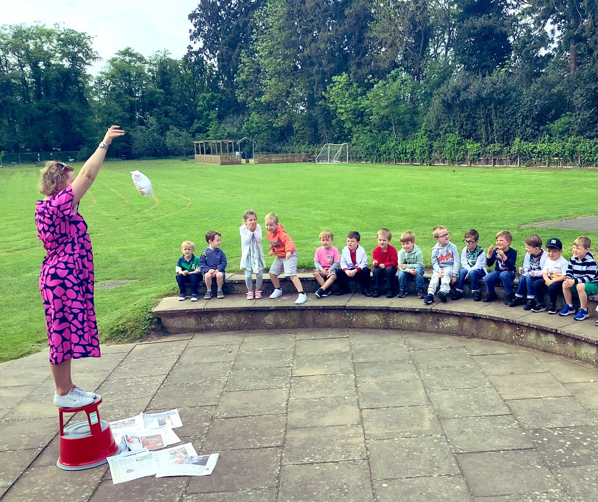 Barfordstpeters's tweet photo. It’s all got a bit eggciting in Y6 with Miss A’s science day workshop! From Y6 all the way to Reception! #bspScience #bspSTEM https://t.co/HFksAYs5FA