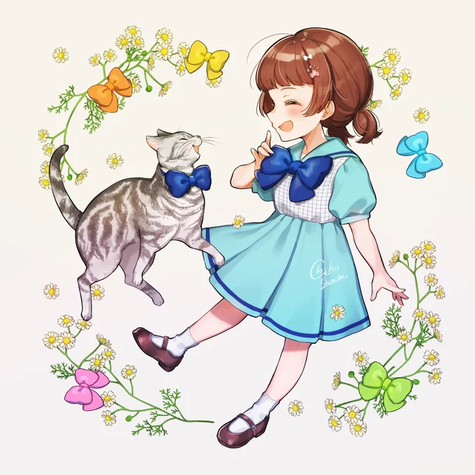 おんなじリボン  #創作