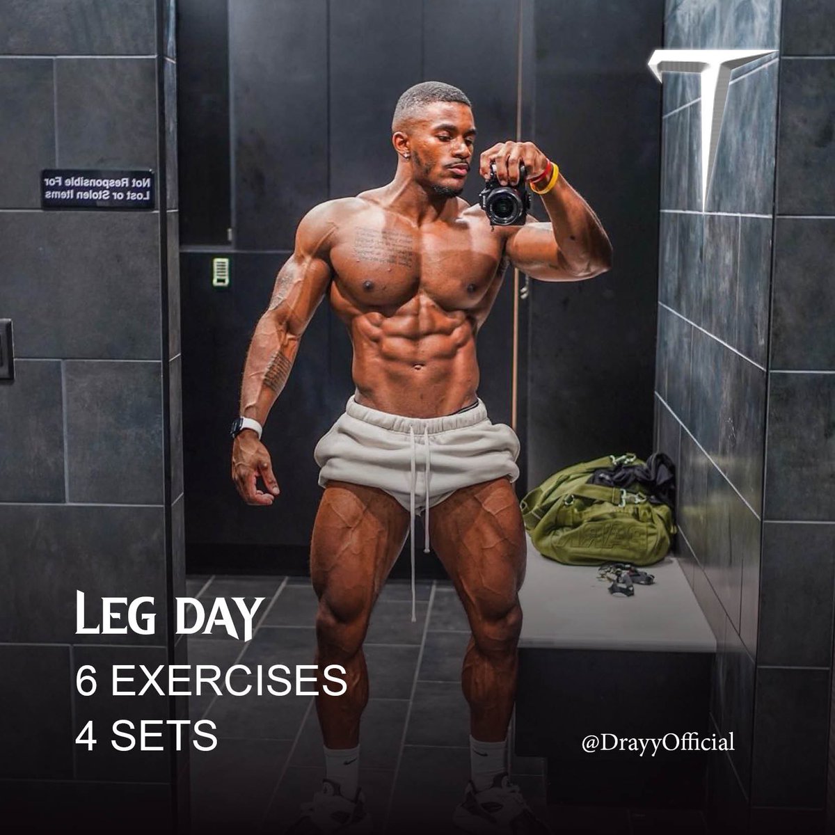 WeTalknYamz's tweet photo. These are the 6 Best Exercises you Should add to Your Leg Days! https://t.co/IwEIyiUxhw
