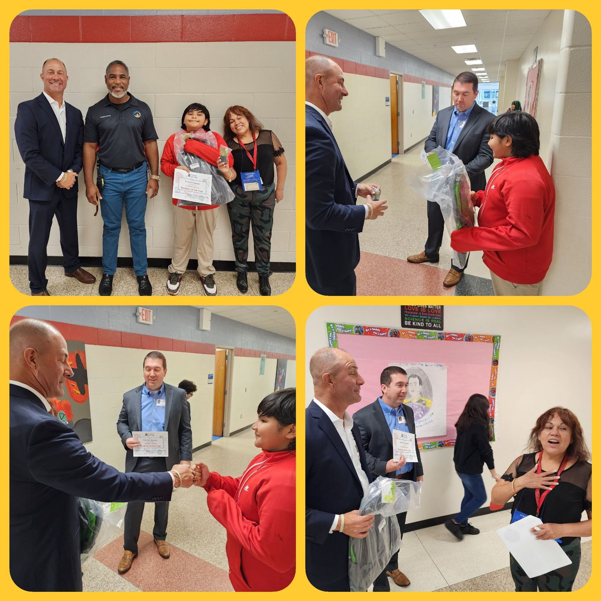Champion Student at HMS recognized  number 1 out of 20,000 students for Imagine Literacy Excellence. We are Hartman Proud!!!