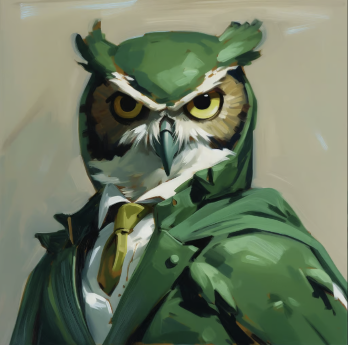 <a href="/MutantHeroesAi/">The World Of Mutant Heroes</a> Woo, the giveaway airdrop turns out to be the rabbit hero in green suit. What a great match for my minted owl hero in green suit 😎