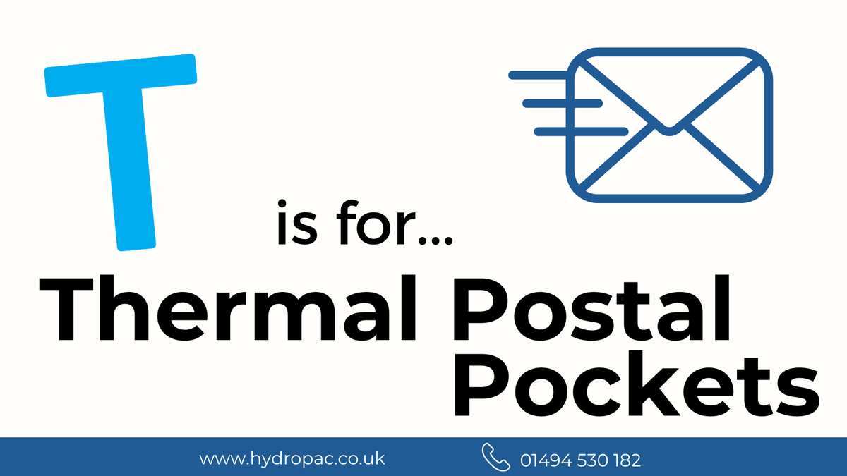 The ABCs of Food Shipping | T is for Thermal Postal Pockets

These can be used year-round for food shipments due to their super insulation and cushioning protection. The low cost system for smaller orders 

Shop here: bit.ly/30JB1pn