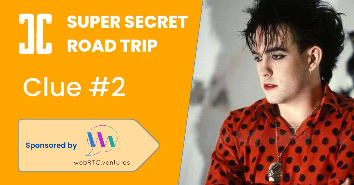 This week’s Super Secret Road Trip clue…

Clue #2 : Robert Smith 🥀

But why? 🤔