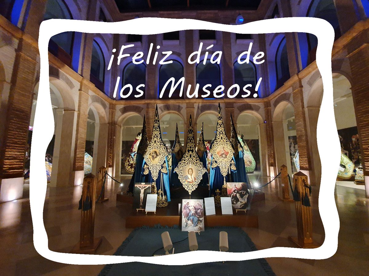 Hoy estamos de celebración por ser el día de los Museos y queremos compartirlo con todos vosotros. 

Y no olvides festejarlo también con nosotros este sábado con una visita muy especial "B.I.C. La mayor colección de arte protegido en Lorca"