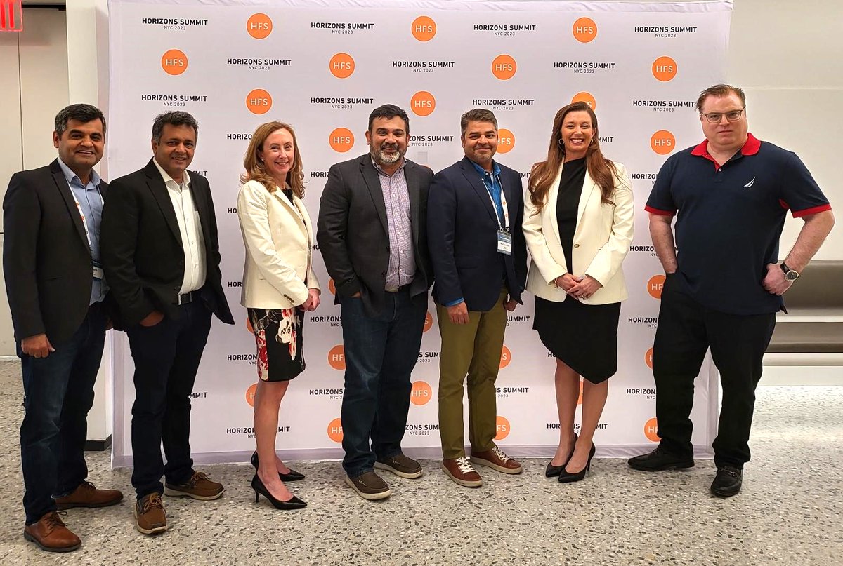 InfosysBPM's tweet photo. That’s a wrap to the HFS Horizon Summit in New York! A captivating discussion with Vanguard & Infosys BPM Leadership, articulating new values derived from mega deals & effectively measuring business outcomes.
#infosysbpm #HFShorizons #Megadealsdrivingvalue #hfsnycsummit https://t.co/fuHNqDop3F