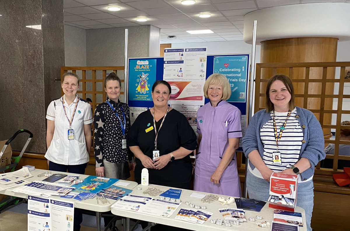 NIHR Newcastle BRC (@nihrnewcbrc) on Twitter photo Today we're at the Freeman Hospital with colleagues from <a href="/NuTHResearch/">Newcastle Hospitals Research</a> & @NIHRCRN_NENCumb <a href="/NIHR_Newc_CRF/">NIHR Newcastle CRF</a>
Come and say hello to us in the main reception area and find out how you can #BePartofResearch
#ICTD2023 Today we're at the Freeman Hospital with colleagues from <a href="/NuTHResearch/">Newcastle Hospitals Research</a> & @NIHRCRN_NENCumb <a href="/NIHR_Newc_CRF/">NIHR Newcastle CRF</a>
Come and say hello to us in the main reception area and find out how you can #BePartofResearch
#ICTD2023