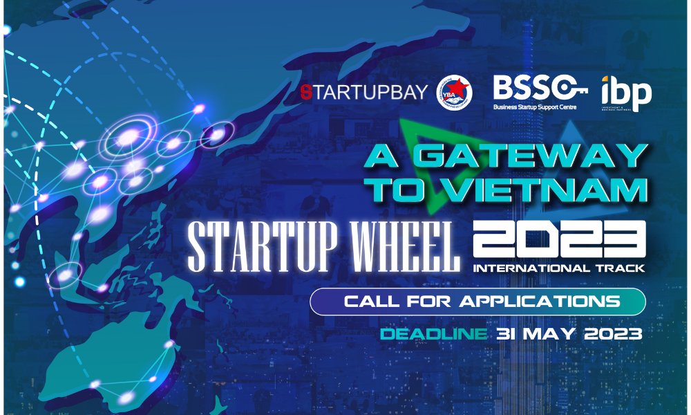 startup_bay's tweet photo. Startup Wheel 2023 - Asia's longest startup competition by StartupBay in partnership with BSSC is looking for startups who want to expand their business into Vietnam !! https://t.co/tJhWFY6VBQ