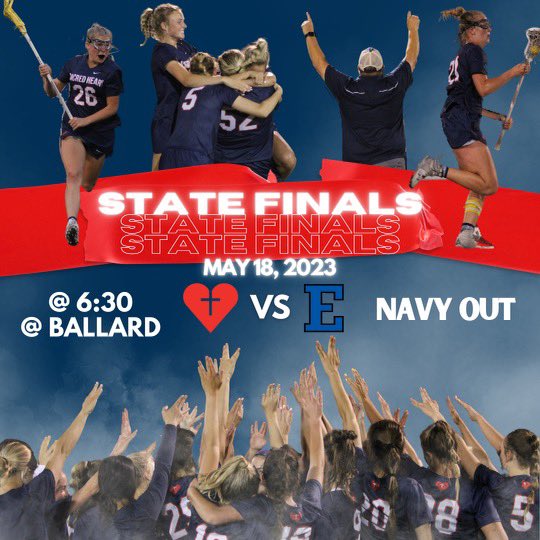 valkyrielax's tweet photo. 🚨 STATE CHAMPIONSHIP 🚨 
 
              NAVY OUT !!!!!!

🆚: @eastern_girls_lacrosse 
⏰: Thursday 6:30 pm 
📍: Ballard High School
🎟️: link in bio

#allheart
#ebc https://t.co/nLeCRCI2EV
