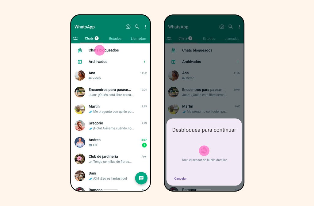 #WhatsApp ahora te permite proteger los chats que quieras con contraseña